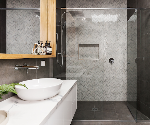 frameless shower door